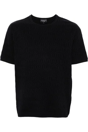Emporio Armani Zigzag-pattern sweater