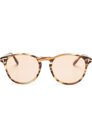 Tom Ford Lewis round-frame sunglasses
