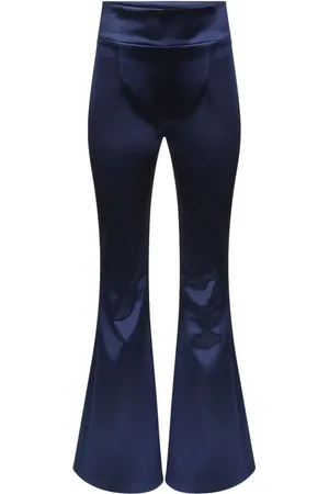 GALVAN Sculpted flared trousers