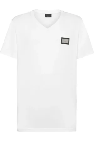BILLIONAIRE Logo plaque cotton t-shirt