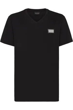 BILLIONAIRE Logo plaque cotton t-shirt