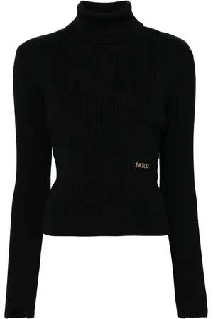 Patou Ribbed roll-neck sweater