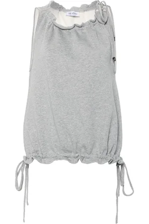 The Attico Drawstring tank top