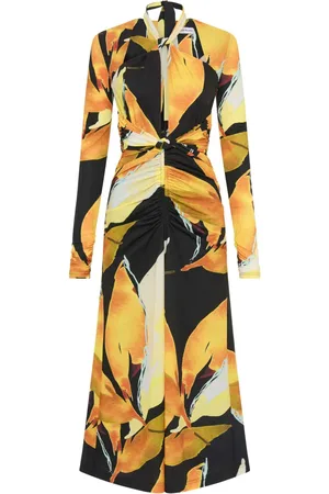 Rebecca Vallance Petals of Paradise midi dress