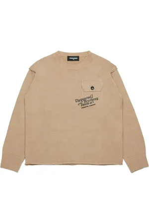 Dsquared2 Buttoned-detail sweatshirt