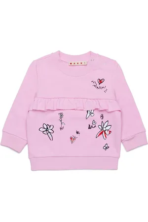Marni Graphic-print cotton sweatshirt