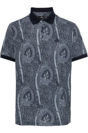 Etro Paisley-print polo shirt
