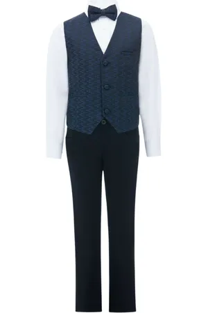 M. Moustache Ezio Navy suit (set of four)