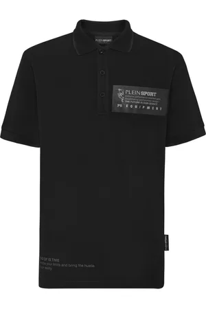 Philipp Plein Logo-print piqu?? polo shirt