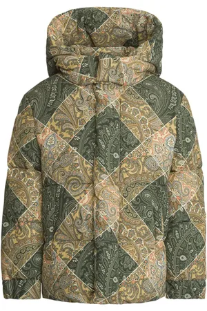 Etro Paisley-print puffer jacket