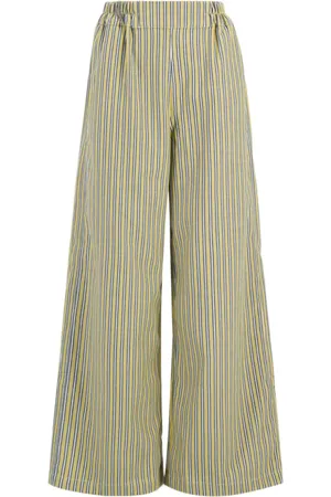 Paula Striped high-waisted trousers
