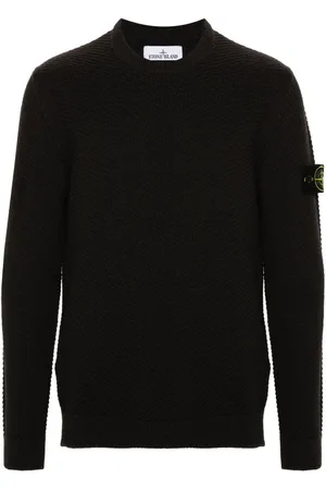 Stone Island Compass-badge wool jumper
