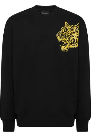 Philipp Plein Tiger round-neck sweatshirt