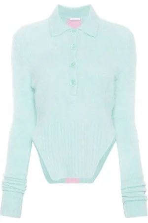 Patrizia Pepe Logo-charm sweater