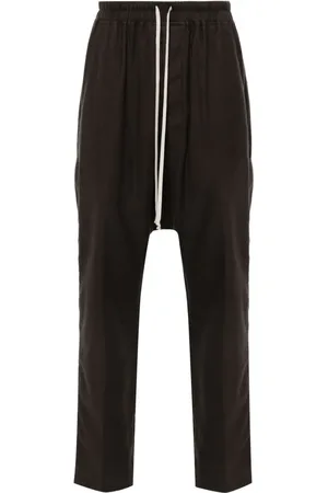 Rick Owens Drawstring-waistband track pants