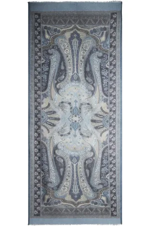 Etro Paisley-print cashmere scarf
