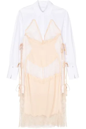 Patrizia Pepe Logo-charm midi dress