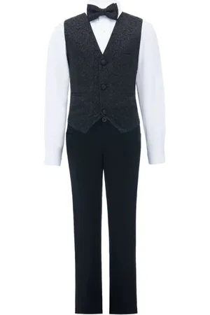 M. Moustache Floral-print suit set