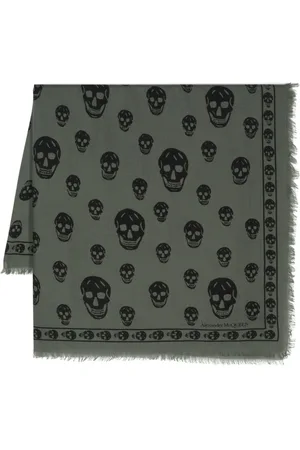 Alexander McQueen Skull-print scarf