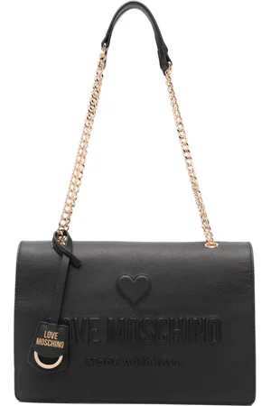 Moschino Logo-embossed shoulder bag