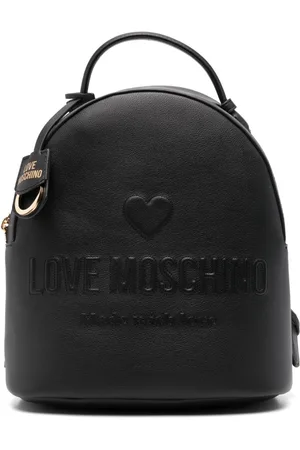 Moschino Logo-embossed backpack