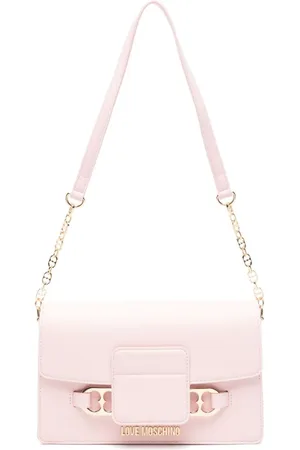 Moschino Heart-chain shoulder bag
