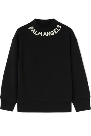 Palm Angels Logo-print cotton sweatshirt