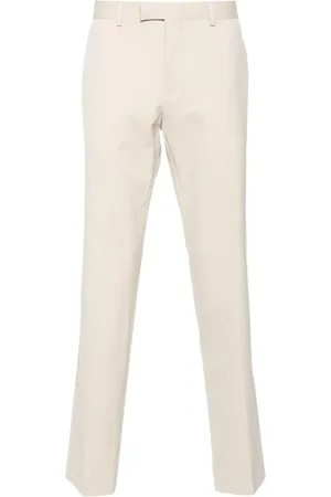 Sandro Pressed-crease straight-leg trousers