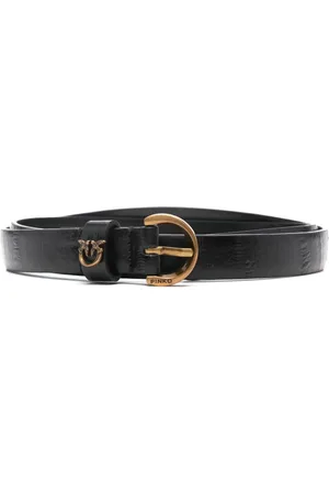 Pinko Eel-print belt