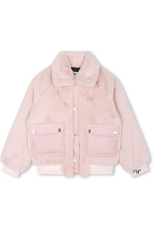 Sonia Rykiel Enfant Faux-fur bomber jacket
