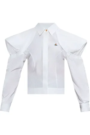 Vivienne Westwood Signature Orb logo-embroidered cotton shirt