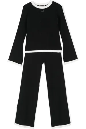 Twin-Set Ribbed trousers set