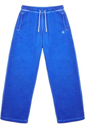 MARCELO BURLON Cross drawstring track pants