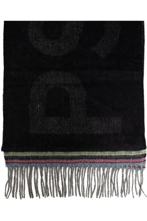 Paul Smith Logo-embroidered scarf