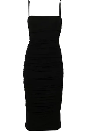 Pinko Gathered midi dress