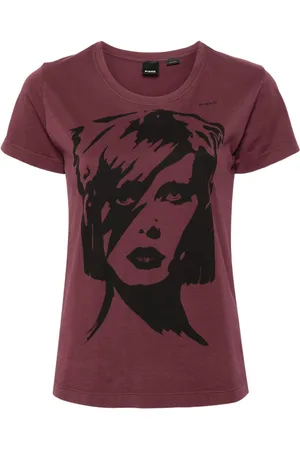 Pinko Bowie-print T-shirt