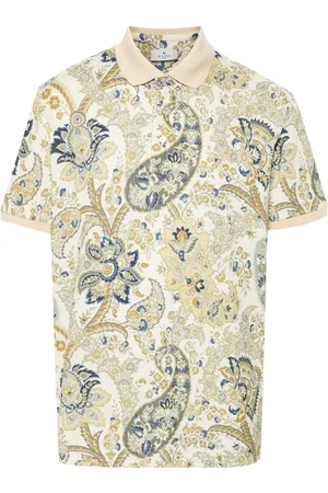 Etro Paisley-print polo shirt
