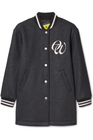 OFF-WHITE Varsity single-breasted coat