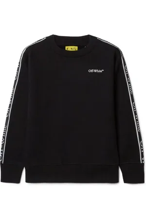 OFF-WHITE Bookish Logo Band cotton sweatshirt