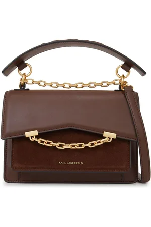 Karl Lagerfeld K/Seven Grainy suede cross body bag