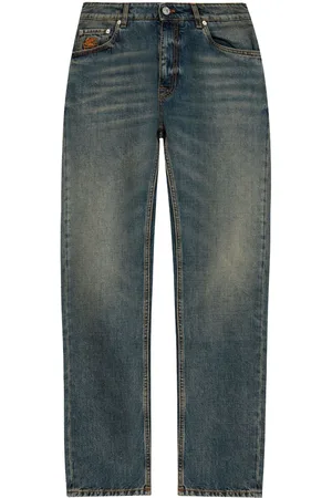 Etro Vintage-effect tapered jeans