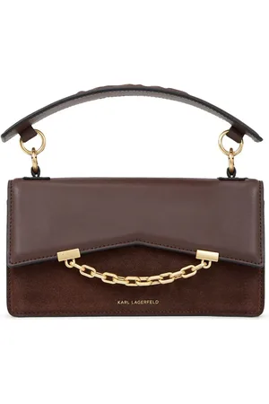 Karl Lagerfeld K/Seven Grainy suede cross body bag