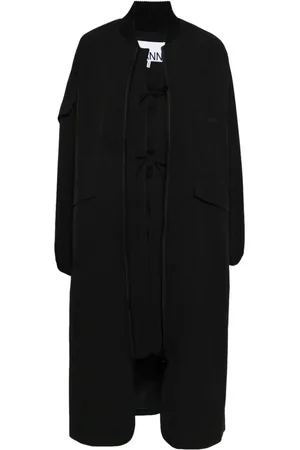 Ganni Seersucker parka