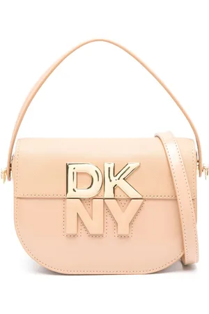 DKNY Logo-lettering tote bag