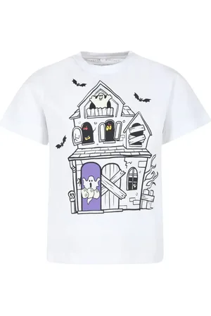 Stella McCartney Ghost-print organic cotton T-shirt