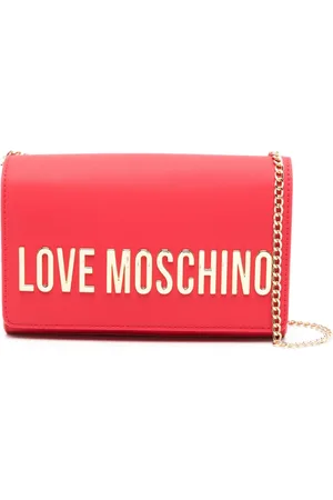 Moschino Logo-lettering crossbody bag