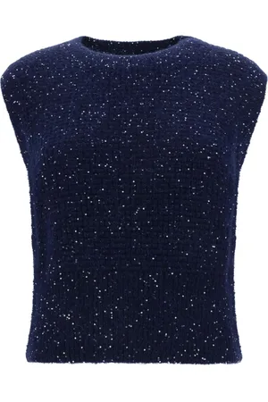 Fabiana Filippi Sequinned wool gilet