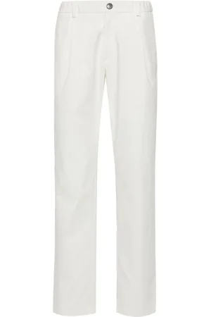 HERNO Logo-plaque trousers