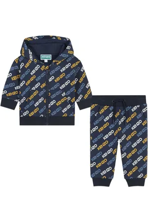 Kenzo Logo-print cotton tracksuit