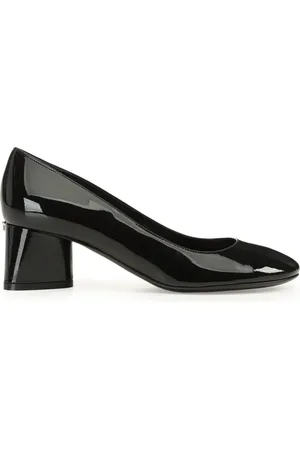 Sergio Rossi Pilier leather pumps